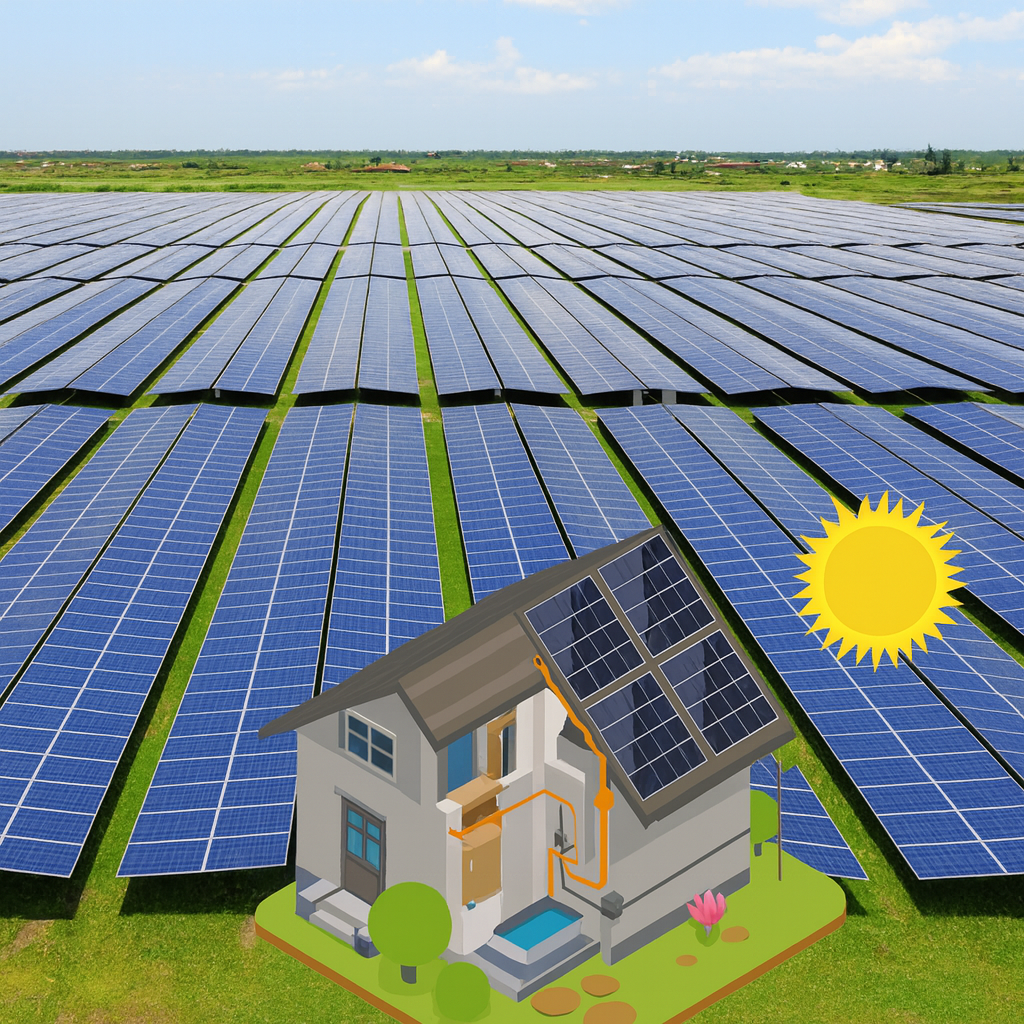 SOLAR POWER PROJECTS AND RAINWATER HARVESTING